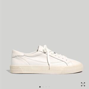Madewell White Low-Top Sneakers